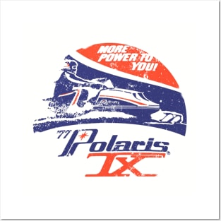 Polaris snowmobile Posters and Art